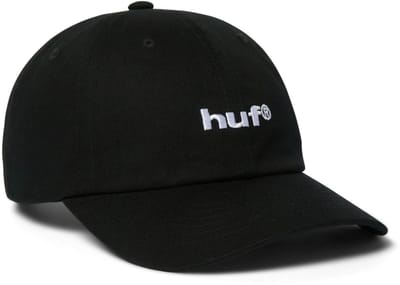 HUF 89 Embroidered 6 Panel Trend Caps / Skate Zwart