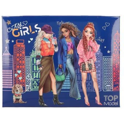Top Model TOPModel doos met schrijfwaren CITY GIRLS Schrijfgerief