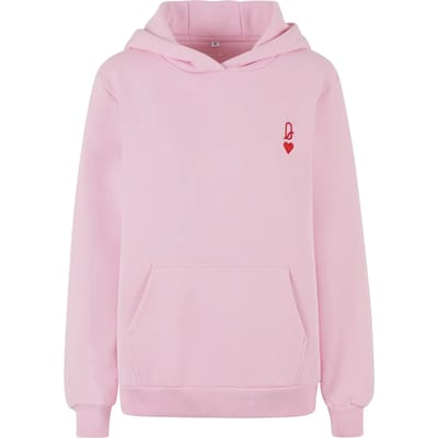 Zachte hoodie voor vrouwen Miss Tee Queen Card EMB