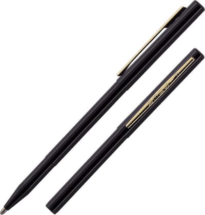 Stowaway Space Pen, Zwart met Clip (#SWY/C-BLACK)