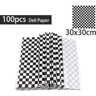 Horeca Fastfood Manden 100 Vellen Wax Delipapier Herbruikbare Ovale Plastic Fruitmand Friet Houder Mand Restaurant Snack
