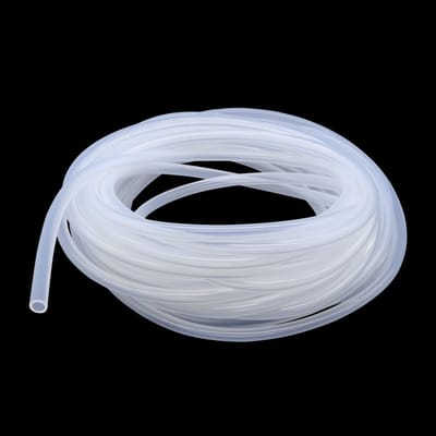 siliconen buis 6 mm binnendiameter x 9 mm buitendiameter 6 meter, flexibele voedingskwaliteit slang siliconen slang water lucht buis pijp transparant