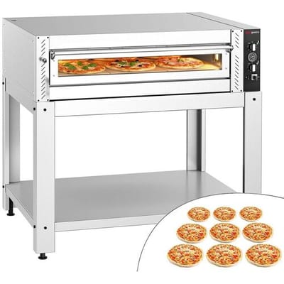 GGM Gastro Elektro Pizzaofen - 9x 30cm - Manuell - inkl. Untergestell