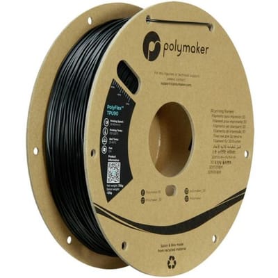 Polymaker PD02001 TPU90 Filament TPU Flexibel 1.75 mm 750 g Zwart PolyFlex™ 1 stuk(s)