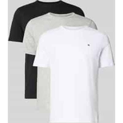 T-shirt Set van puur katoen in Set van 3