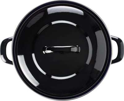 BK Indigo Stoofpot - 24 cm/4,22 l - Black