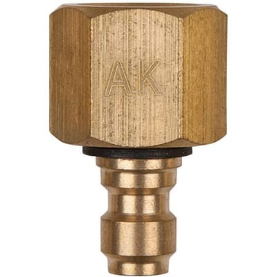KS Tools 150.2651 Adapterstuk M12x1,5 binnenschroefdraad en 1/4 slangaansluiting