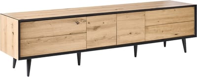 SILVERTON - TV-meubel - Lichtbruin - MDF
