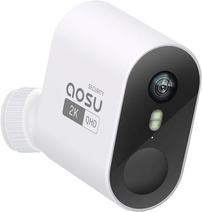 Draadloze 5MP Beveiligingscamera voor Buiten met PIR Bewegingdetectie - Wifi Camera met 240 Dagen Draadloze Veiligheid