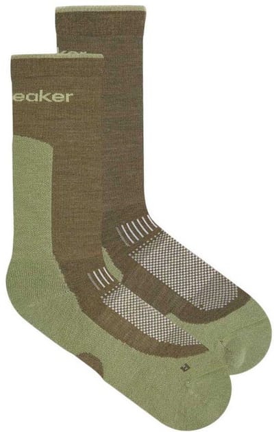 Icebreaker Heren Wandelsokken Light Cushion Groen