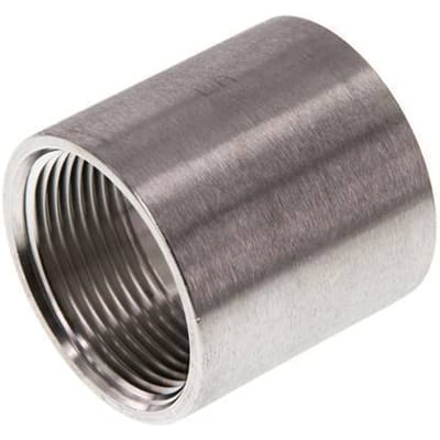 1 1/4'' NPT RVS Ronde Sok 16 Bar