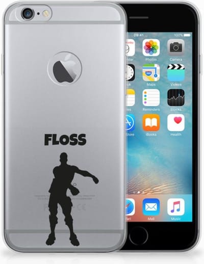 Apple iPhone 6 Plus | 6s Plus Telefoonhoesje met Naam Floss
