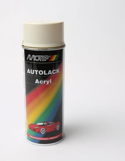 Motip 45784 - Autolak spuitbus - Wit - 400ml