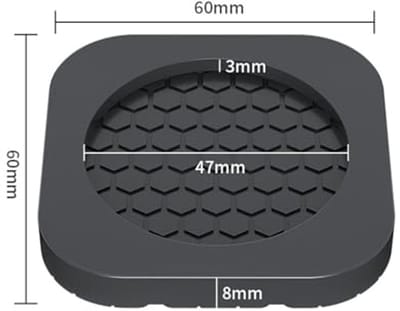 Anti-vibratiepads voor wasmachines - 8 stuks - Verminder geluid en wrijving