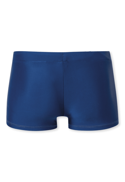 Zwembroeken van gebreide stof, UV-bescherming 40+, schoolsport, navy - aquablauw - Aqua 140