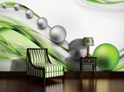 Abstract Modern Art Photo Wallcovering