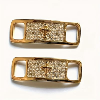 VANDAAG VERZONDEN - Schoenvetersluiting - Christelijk - kruis - Schoen - Decoratie - Schoenveters - Schoenbedels - Charms