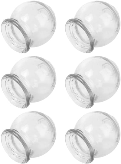 Allecto - Cupping Therapie Set - Professionele Vuur Cups - Voor Massage en Spierherstel - 6-delig - Verbeter Bloedcirculatie - Geschikt voor Thuisg...