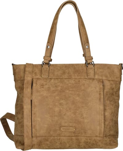 Enrico Benetti Ruby Shopper 15 inch laptopvak - 66726 - Camel