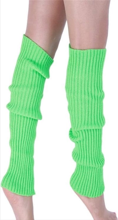 Scoby - Beenwarmers - 1 Paar - Perfect voor Carnaval Outfit - Festive Leg Warmers - Groen