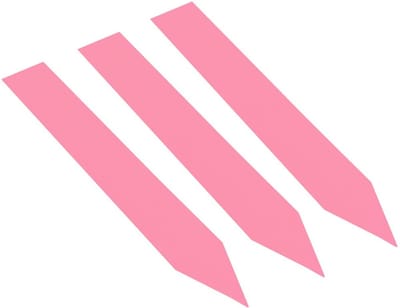 CombiCraft PVC Steeketiketten 120 x 20 mm Roze - 100 stuks