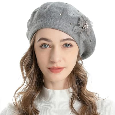 Dailygoods- Baret omkeerbaar - Effen kleur - Warm - Zacht - Acryl/Polyester mix - Eén maat - Hoed