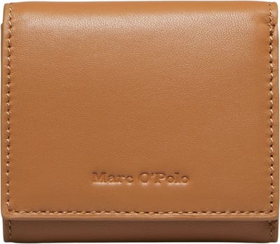 Marc O'Polo Leren Portemonnee Judis Combi Wallet True Camel Bruine