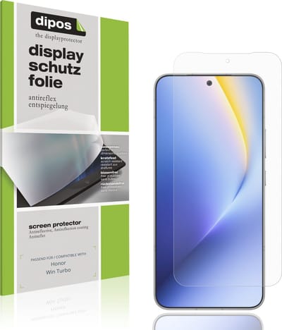 dipos – 4x Matte Beschermfolie geschikt voor Honor Win Turbo | Krasbestendige & antireflecterende Screenprotector Ultra-Thin