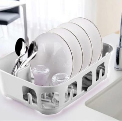 Emhouse Smart Keuken Afdruiprek | Rechthoekig | Wit