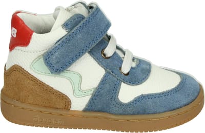 Develab - 44387 - Half-hoog - Kleur: Wit/beige - Maat: 20