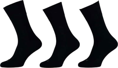 Apollo - 6-Pack - Merino Diabetessokken - Losse Boord - Naadloos - Heren - marine - 39-42 - 120104000
