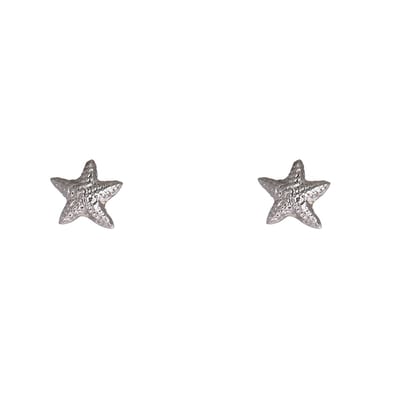 Go Dutch Label Oorknoppen Starfish Stud Zilverkleurig