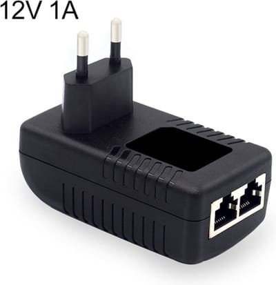 12V 1A Router AP Wireless POE / LAD Power Adapter(EU Plug)