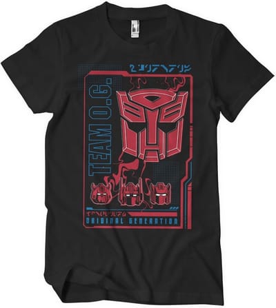 Transformers Autobots Original Generation -T-shirt, zwart