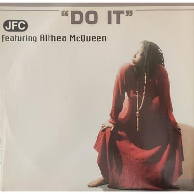 12 inch Plaat JFC, ALTHEA MCQUEEN - Do It BV3040 Blue Village 1995 Italië Dance & Electronica Gebruikt black