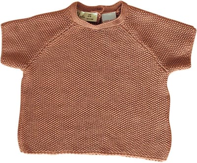 Witlof for Kids - T-shirt gebreid - Maat 62/68 - Canyon