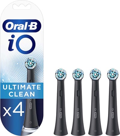 Oral-B iO Ultimate Clean 4210201342809, 4 stuk(s), Zwart, Oral-B iO
