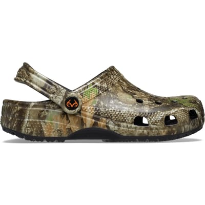 Crocs Realtree APX Classic Clog, Mannen, Groen, Slippers, maat: 38/39