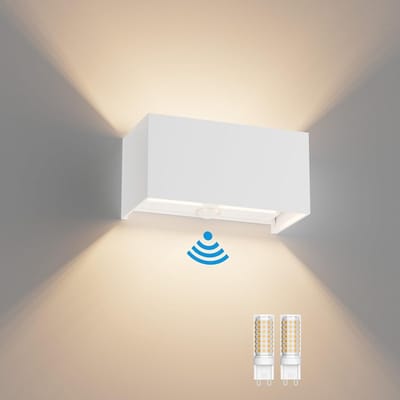 Buitenwandlamp met bewegingsmelder en verstelbare stralingshoek 18W Warm Wit
