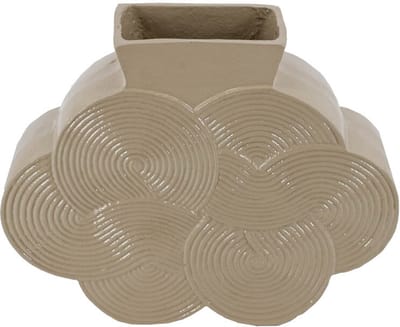 HomeBound by KY | Vaas Fluff beige | vaas | 26x8x31cm