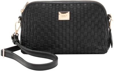 L.CREDI schoudertas Radka Crossbody Bag Black zwart