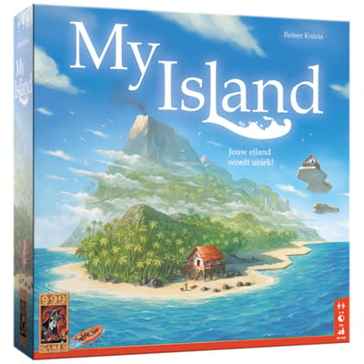 999 Games - My Island - Legacy spel - Strategisch en toegankelijk avontuur voor het hele gezin - Unieke legacy-ervaring!