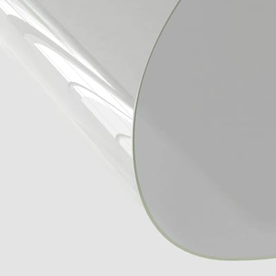 Tafelbeschermer Rond - Beschermfolie PVC - Meubels Beschermen - Waterdicht Ondoorzichtig - 90 cm Diameter - Transparant
