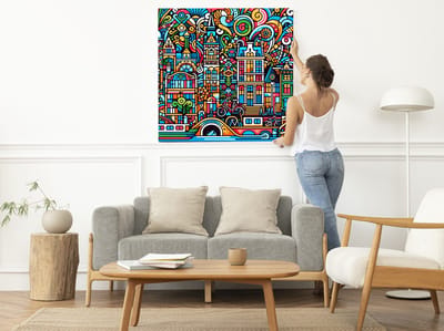 Kunstprint | Wanddecoratie | Forex | 60 × 60 cm