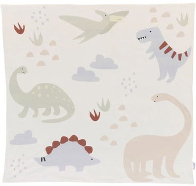 Draagbare speelmat - TINEO - 100 x 100 cm - Dinosaurussen