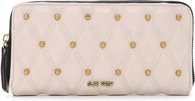 SURI FREY Portemonnee Corey Zip Around Wallet Beige
