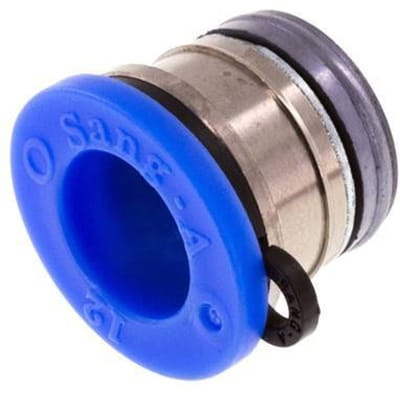 12 mm Insteekcartridge Messing/PBT [10 Stuks]
