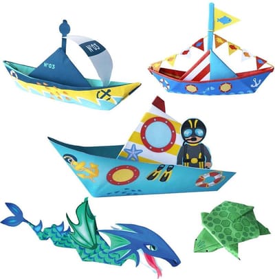 Dam - knutselen - Knutselset Origami - Sea Life