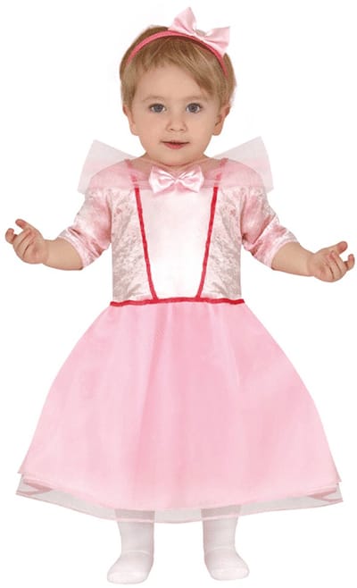 Fiestas Guirca - Jumpsuit Pink Prinses 18-24 maanden - Carnavalskleding - Carnaval - carnavalskleding 2027 - Carnaval kostuum