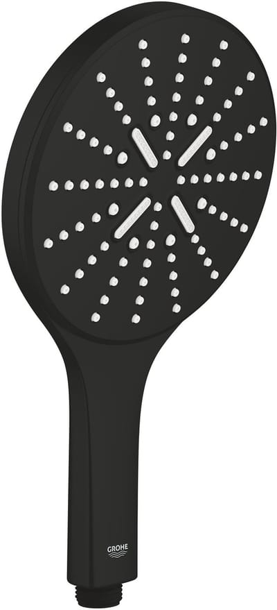 GROHE QuickFix Vitalio SmartActive 150 - Handdouche - 3 straalsoorten - Waterbesparend - Mat Zwart